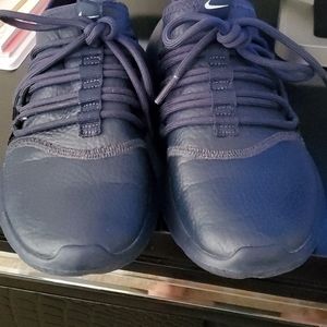 Nike Blue Leather Sneakers